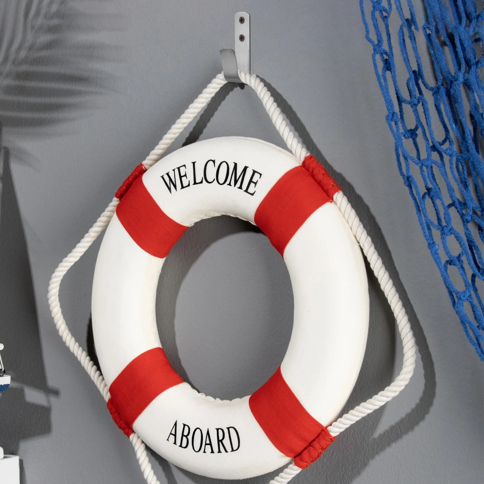 الفولاذ المقاوم للصدأ الحياة حلقة قوس حامل دائم للقوارب بركة سياج الثقيلة خطاف معدني مقاومة للاهتراء تخزين شماعات #3