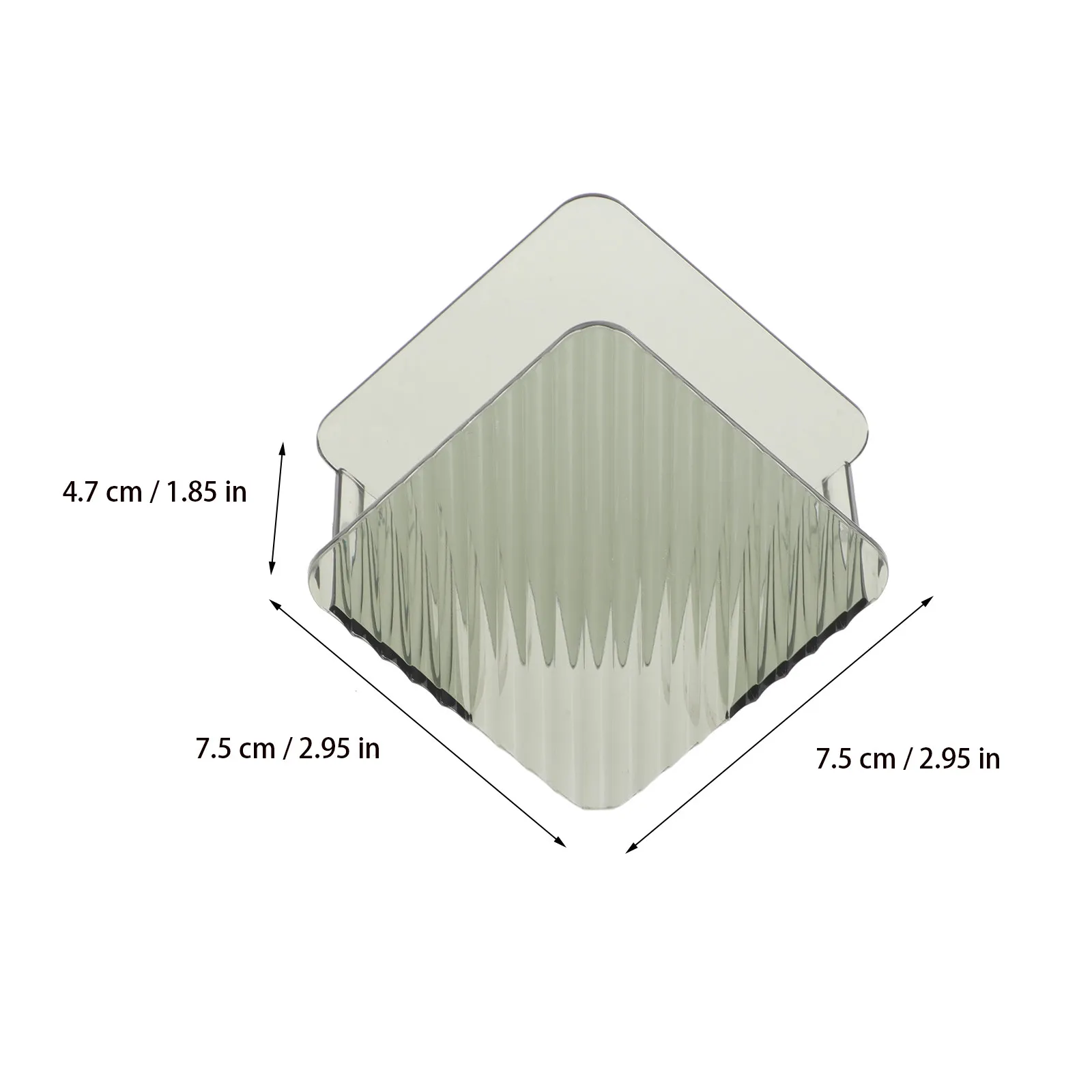 Plastic Wall Mount Kitchen Sponge Rack Holder Organizer Dish Scrubber Drain Sink Storage Cleaner Cabinet