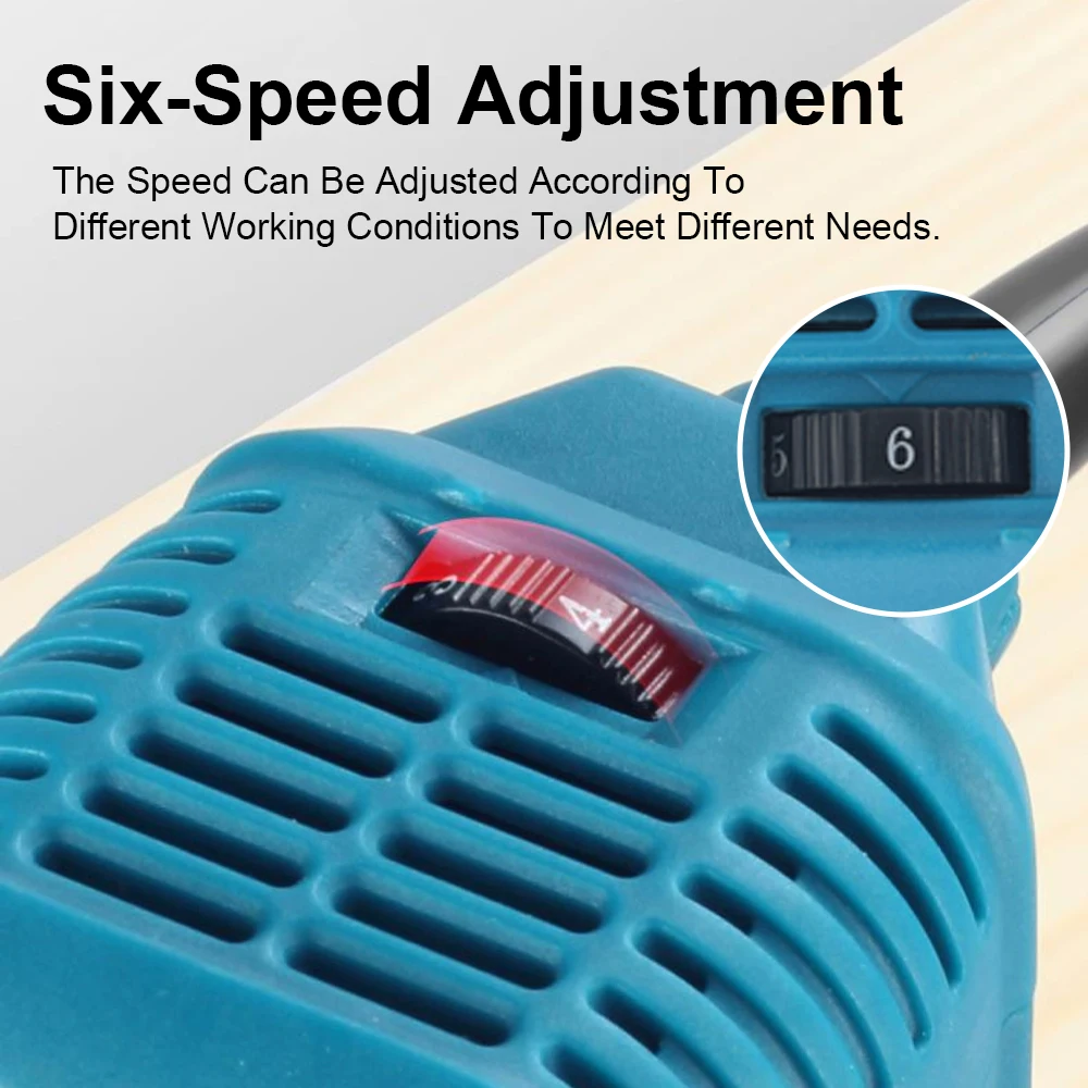 220V Wooden Router Wood Trimmer Machine 6 Speeds Adjustable Electric Hands Trimmer Carpentry DIY Tool 2000W Woodworking Trimming