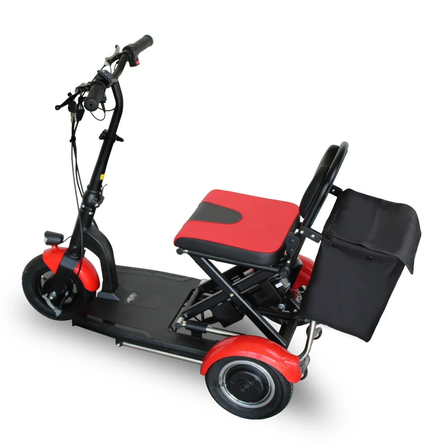 2024 Scooter elettrico 300W Scooter per mobilità per adulti a tre ruote per scooter per disabili per adulti