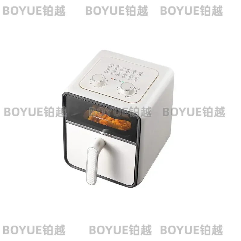Large Capacity Air Fryer with Window Smart Touch Screen Oil Free Electric Cooker Multi Function Kitchen Appliance for Home