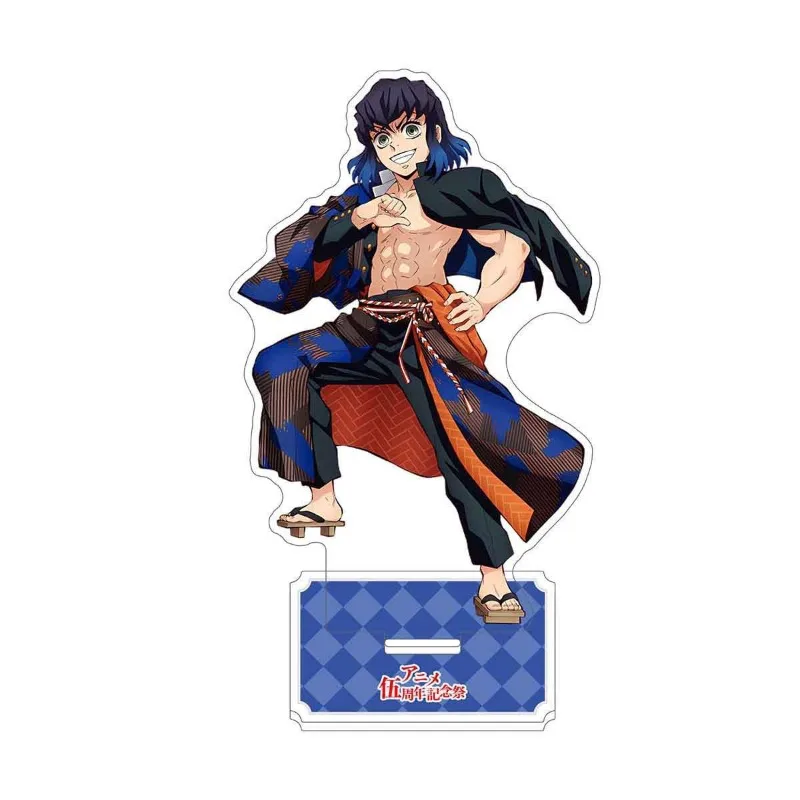 Demon Slayer: Kimetsu No Yaiba Kanroji Mitsuri Tokitou Muichirou 5th Anniversary Acrylic Stand Figure Anime Peripheral Ornament