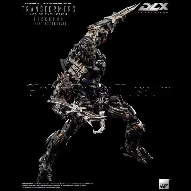 In Stock Threezero 3A DLX Transformation Toy Movie 4 Confinement Crazy Pattern Motive Movable Machine Model Collection Gift