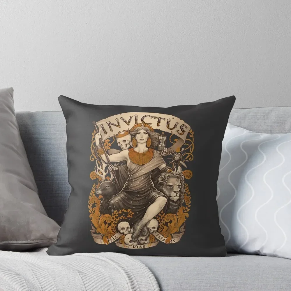 INVICTUS Throw Pillow Christmas Pillow Cases autumn decoration Pillow