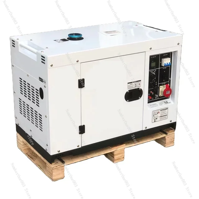 Soundproof Silent Diesel Generator 220v/380v 60hz 3phase Generator Standby Electric Power Plant 10kw Diesel 10 Kw