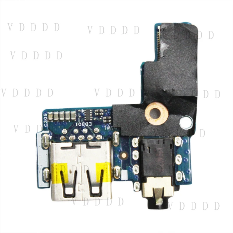 V New Audio Board USB Board replacement For HP Pavilion x360 14-cd 448.0E807.001