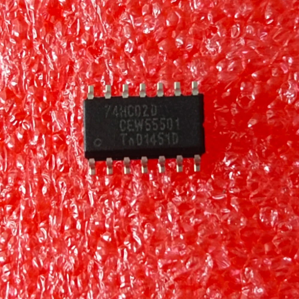 10PCS 74HC02D SOP14 74HC02 SOP SN74HC02DR SOP-14 SN72HC02 SMD  and original IC