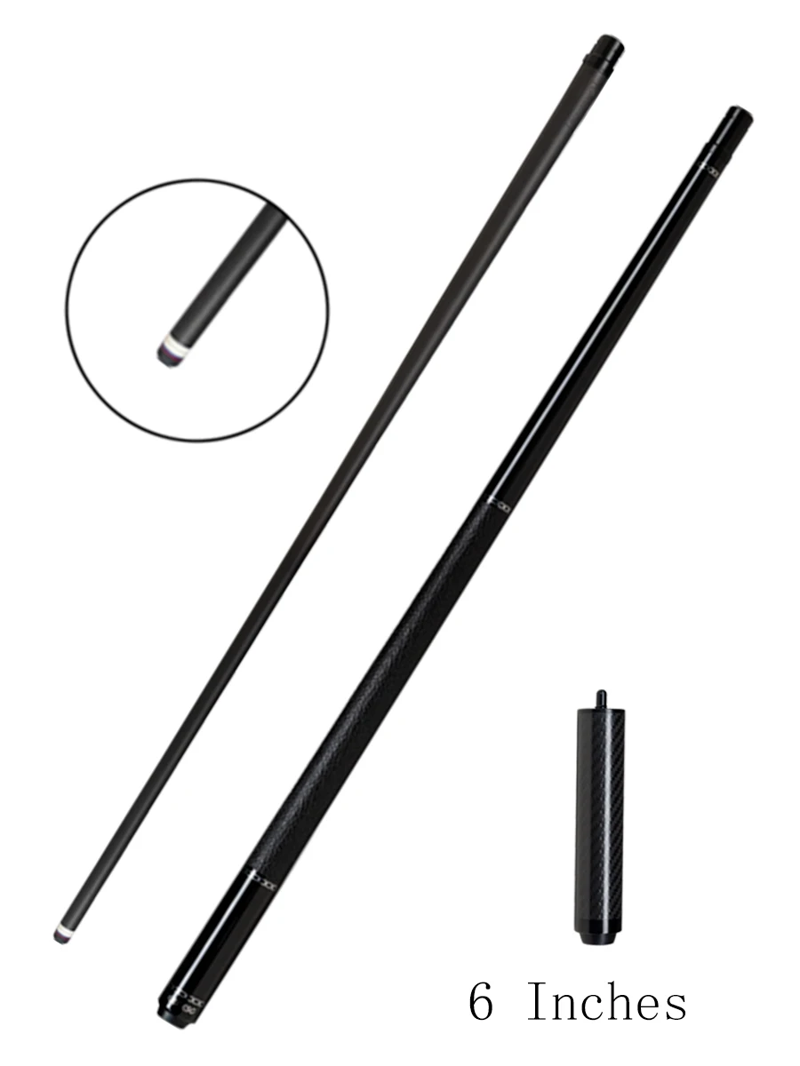 CUEDESG カーボンファイバービリヤードキュー、10.5mm/11.8mm/12.5mm