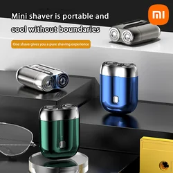 Xiaomi Double-headed Mini Magnetic Shaver Type-C Charging Silent Washable Electric Shaver Portable Men Women Electric Razor