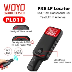 WOYO PL011 PKE LF Locator Transponder Key Coil Detector for All Car ECU Induction Transponder Coil Detector Test LF HF Antenna