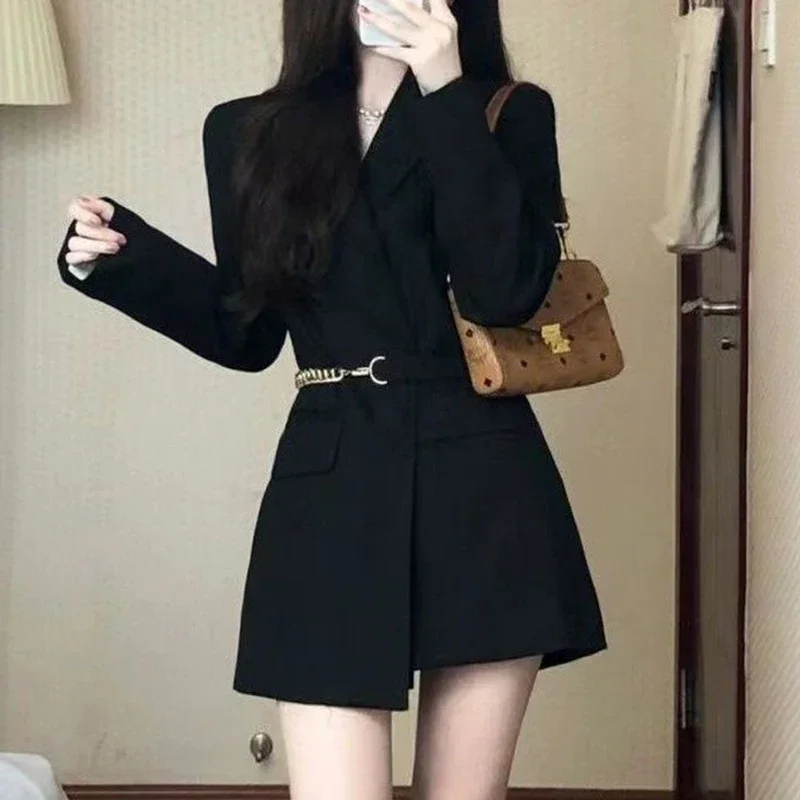 

Autumn and winter new women's clothing high-end and sophisticated suit dress for women blazer femenino