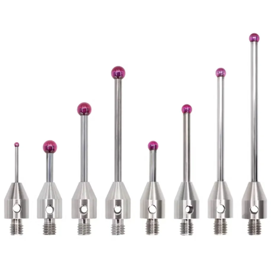 Three coordinate probe tungsten steel measuring needle ruby measuring head CNC machine tool dedicated measuring needle M4