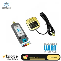M5Stack GPS SMA Unit GNSS AT6688 Navigation Module External Active Antenna GPS/QZSS/BD2/BD3/GAL/GLO for IoT location Devices
