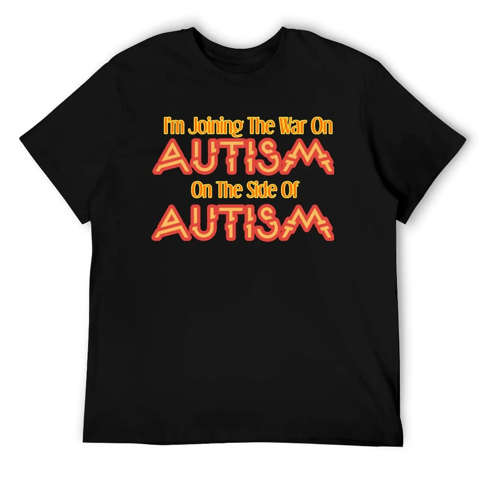 

Fighting for Autism T-Shirt man t shirt cotton high quality t shirt for man t shirt man luxury T-Shirt