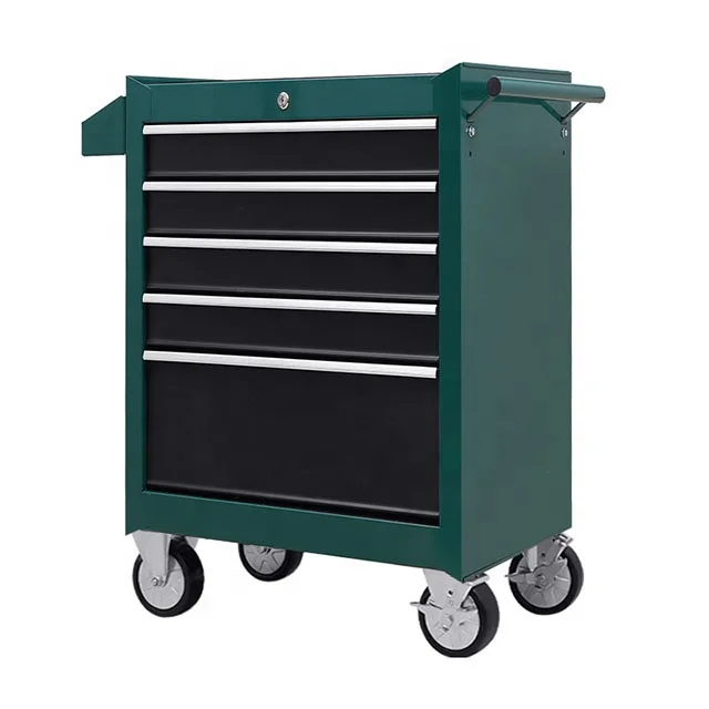 Work shop tool trolleys heavy duty tool cabinets with drawers