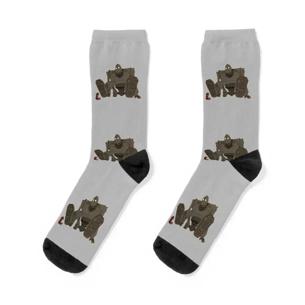 Iron Giant Socks essential happy tennis Women's Socks Men's