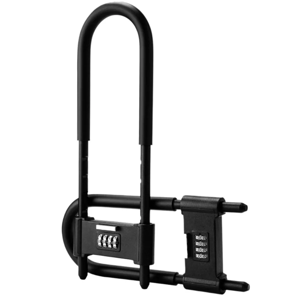 Enhanced Version Bicycle Motorbike U Locks Anti Theft Security Lock Bicycle Glass Door Shop Padlock Electromobile Password Locks