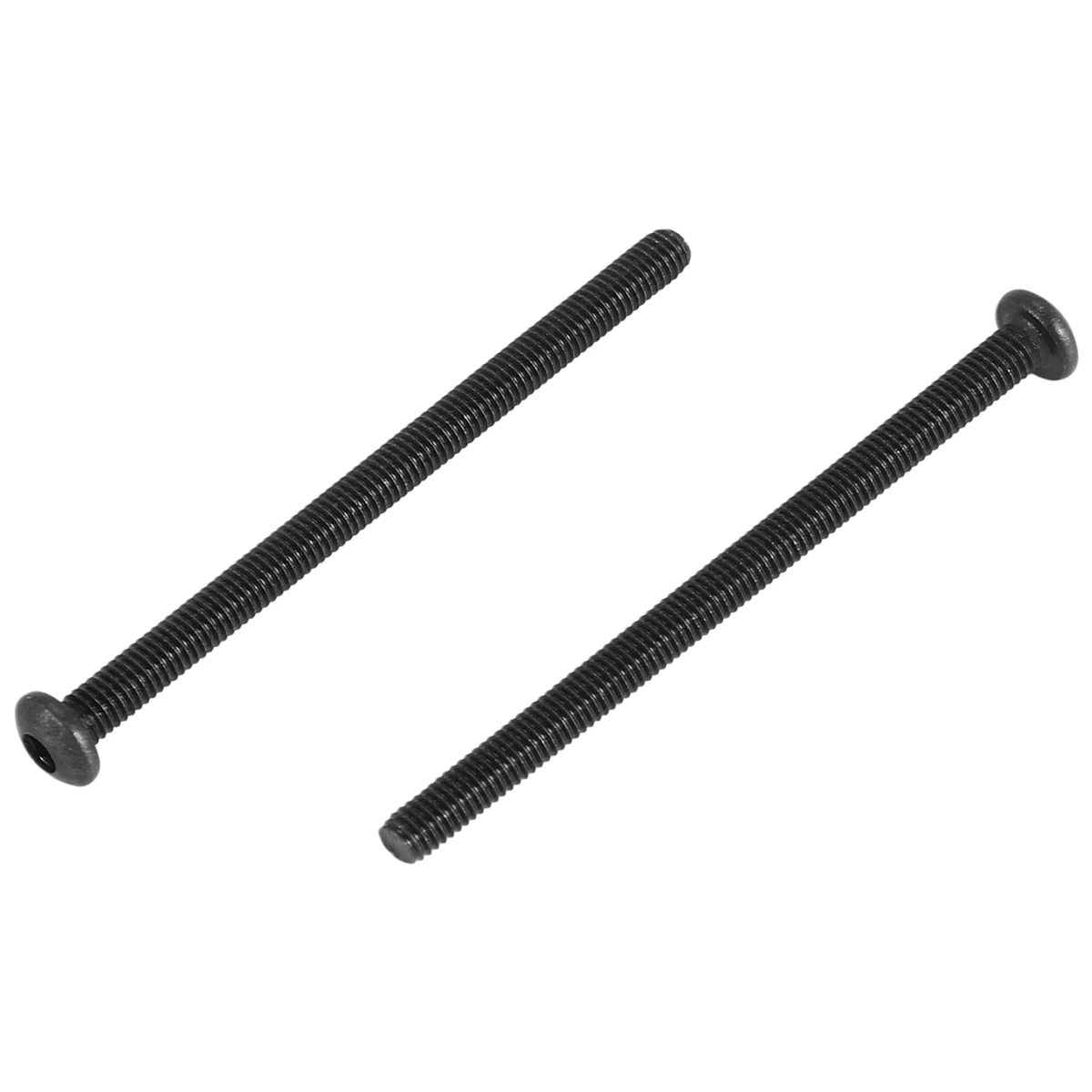 A24P M3 x 45 мм, винты с шестигранной головкой из легированной стали, черные, 20 шт.