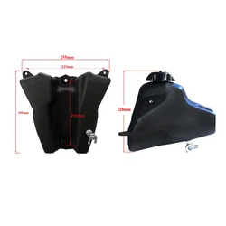 oil Fuel Tank for Little Flying Eagle 50/70/110/125 CC Dirt Pit Bike with Cover oil switch Crf50 CRF 50cc Motorcycle Part