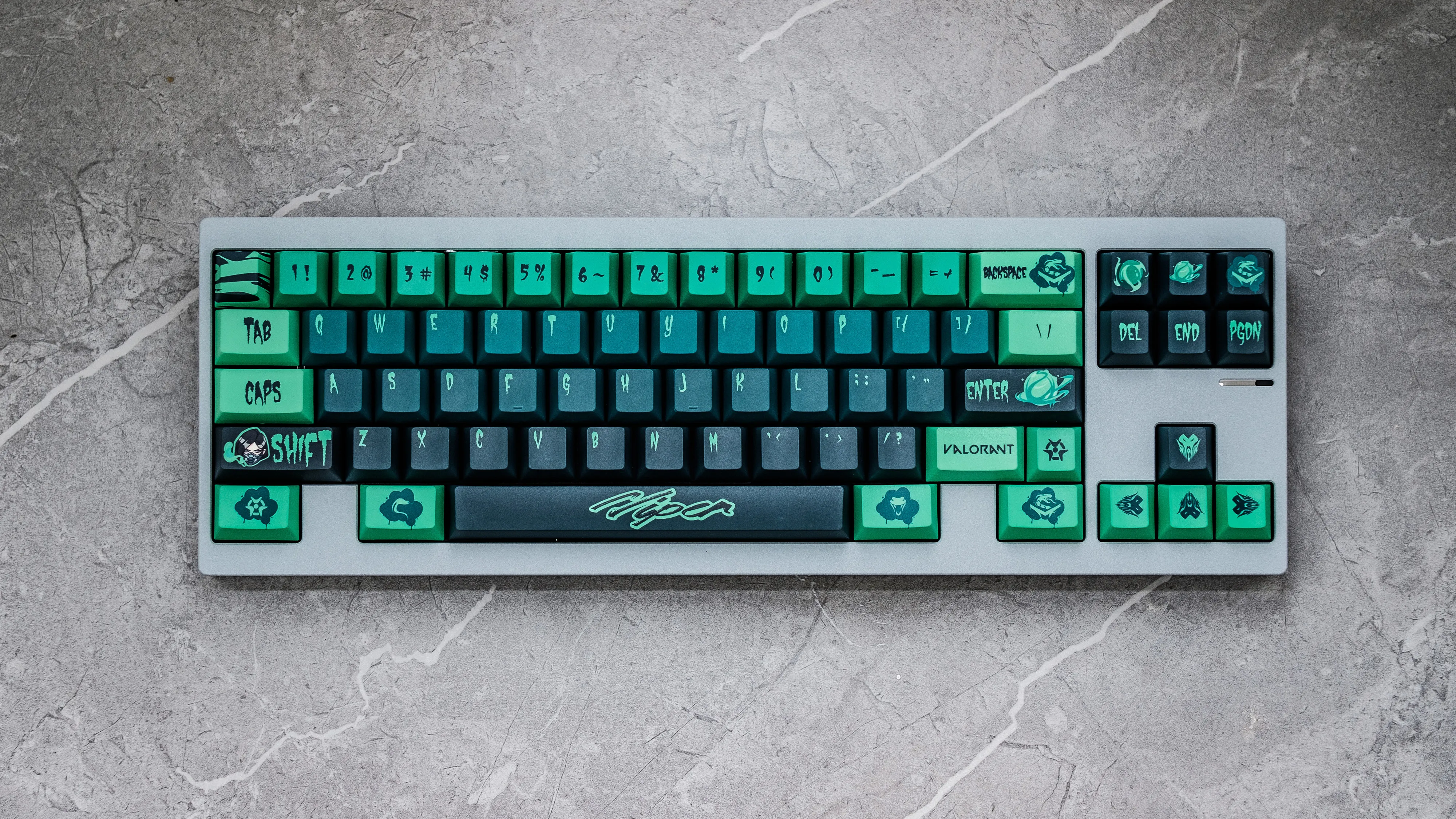 

138 keys Fearless Contract Viper keycaps PBT Cherry Profile keycaps for MX Switch mechanical keyboard original design