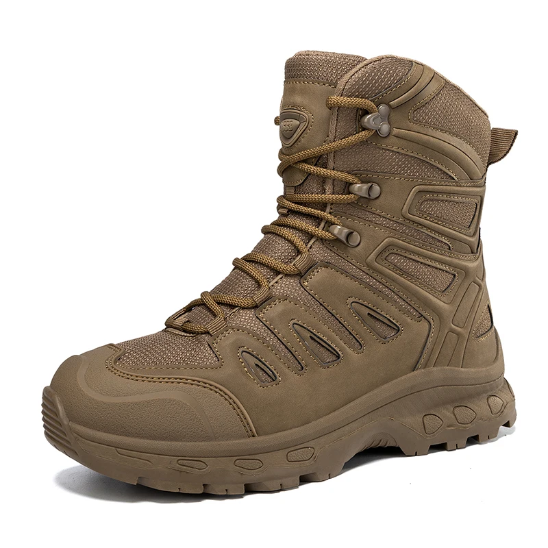

Outdoor Field Training Boots High Quality Men's Hiking Shoes Anti Slip Tactical Boots Male Fishing Hunting Shoes Botines Zapatos