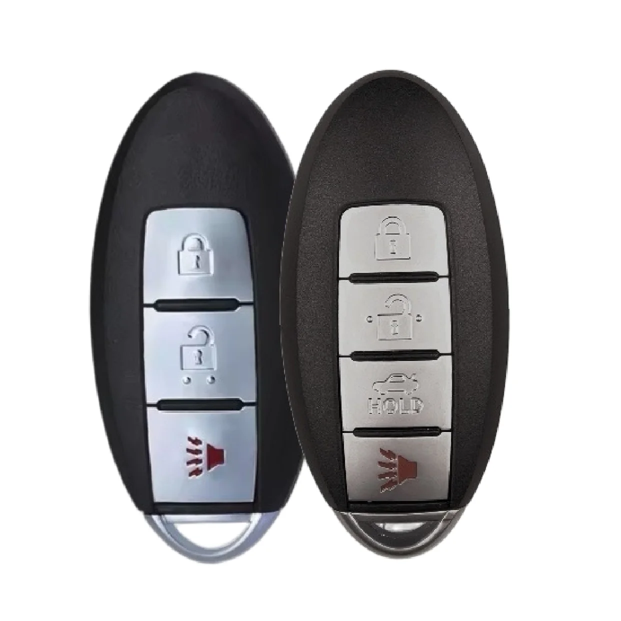 Jingxin 3/4 Button For Nissan Sunny ALTIMA MAXIMA Murano Versa Teana Sentra Infiniti G35 G37 Fob Remote Key Car Shell Case logo