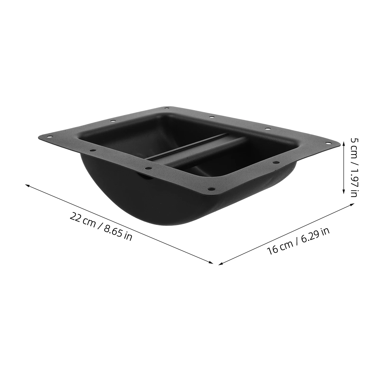 

1pc Stage Speaker Iron Handle Speaker Cabinet Handle Iron Grasp Holder Speaker Replacement Handle Black Grip Upgrades Grips