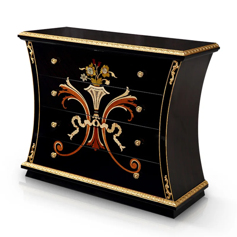 

side European-style entrance Neoclassical chest foyer shoe decorative furniture