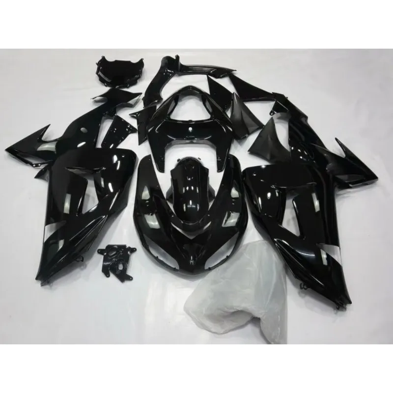 Motorcycle Aftermarket Fairing Kit Bodywork Plastic Injection Fairing Kit For Kawasaki ZX10R 2006 2007 W/Bolt Kit