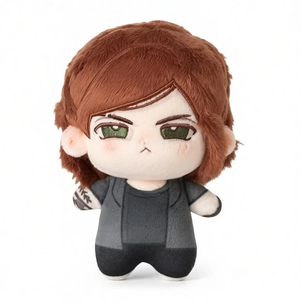 Last Us Ellie Plush Doll 10cm Soft Cotton Ellie Stuffed Toy Pendant Bella Ramsey Plusie Dolls Present XMAS Collect Gift