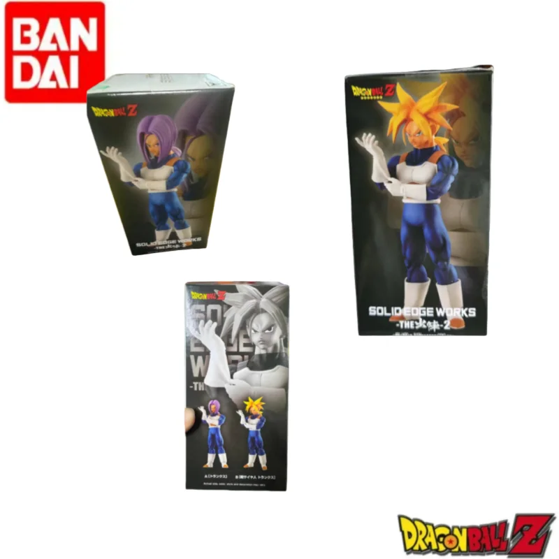 

In Stock Bandai Original Dragon Ball Banpresto Trunks Figurine Model Ornaments Statue Holiday Gifts Anime Merchandise Toys