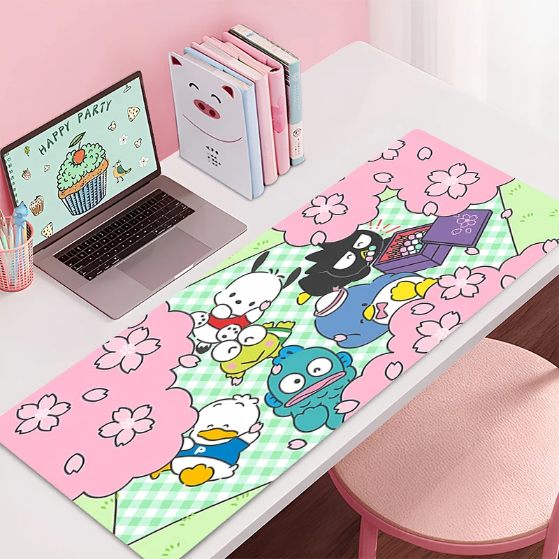 

Mouse Pad kerokerokeroppl Hangyodon Pochacco Non-Slip Rubber Edge locking mousepads Game play mats notebook computer Sanrio gift