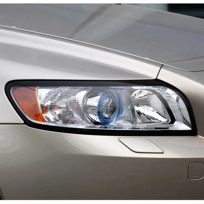 For Volvo S40 S40L 07-12 Car Transparent Lampshade Head Light Lamp Cover Glasses Lamp Shade Headlight Shell Cover Lens