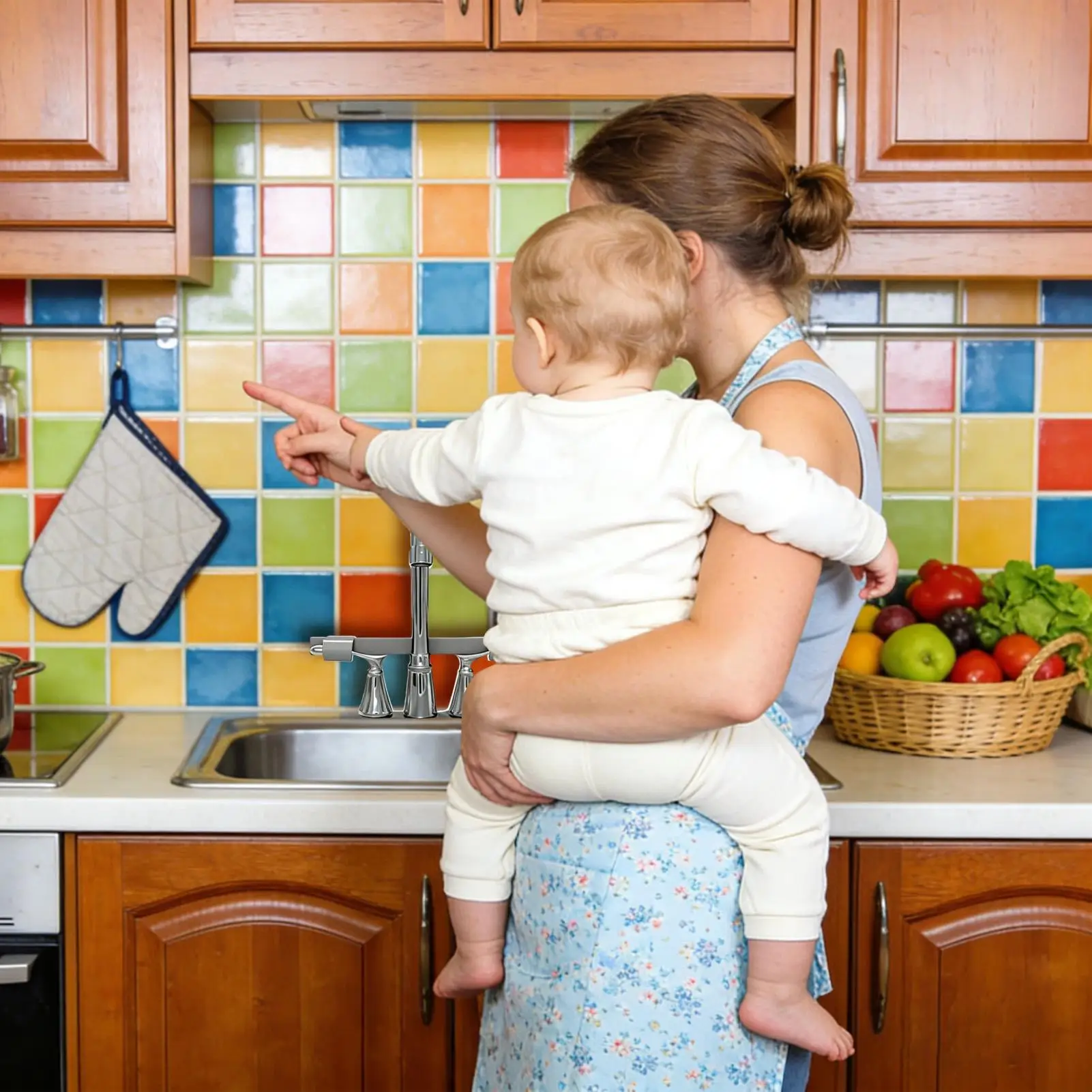 

Faucet Handle Lock For Pet Safety Anti Slip Universal With Central Pipe Fixation Children Pet Safe Sink Faucet Lock Stopper For