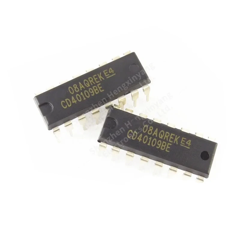 10PCS CD40109BE DIP16 In-line voltage level converter chip