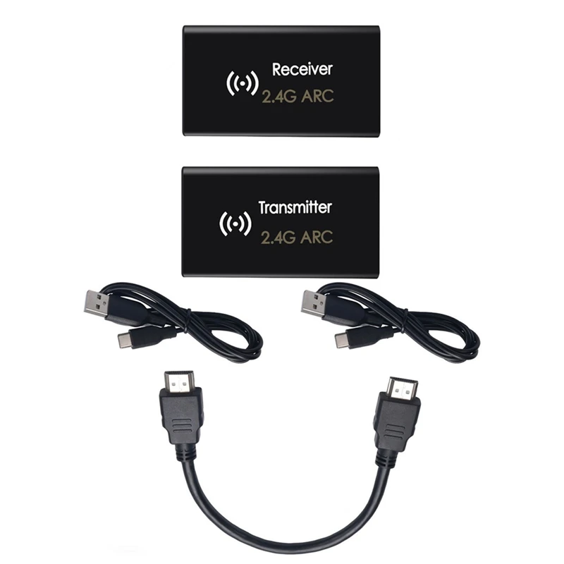 【NOWOŚĆ】 Bezprzewodowy nadajnik-odbiornik audio ARC 2,4G 50M Audio Txandrx Bezprzewodowy przedłużacz audio kompatybilny z projektorem telewizyjnym