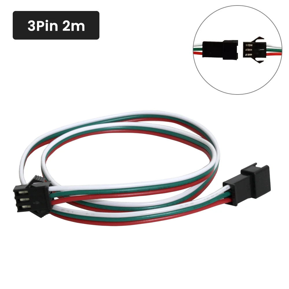 1-10 PCS 2Pin 3Pin 4Pin 5Pin JST LED Verlängerung Kabel 22AWG Elektrische Draht Männlich Weiblich Stecker für led-Licht Streifen CCTV Fahrer