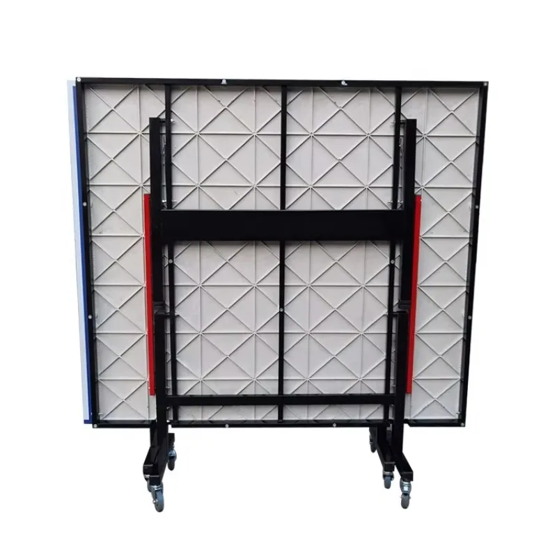 

Портативный складной теннисный стол SMC с колесами для тренировок в помещении и использования на улице