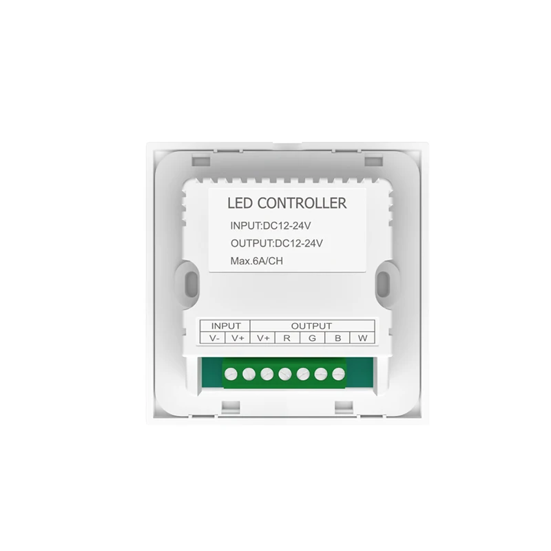 Led RGBW Strip Controller 2.4GHz RF Remote Wireless DC12V 24V 5A 4 Channel 480W Output Led  RGB RGBW Strip Controller