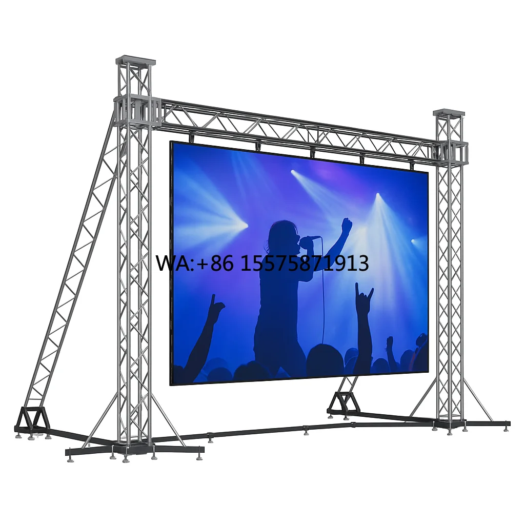 Stage Rental LED Display P3.91 High Brightness Modular Video Wall for Concert Stages Theater Productions and Festivals