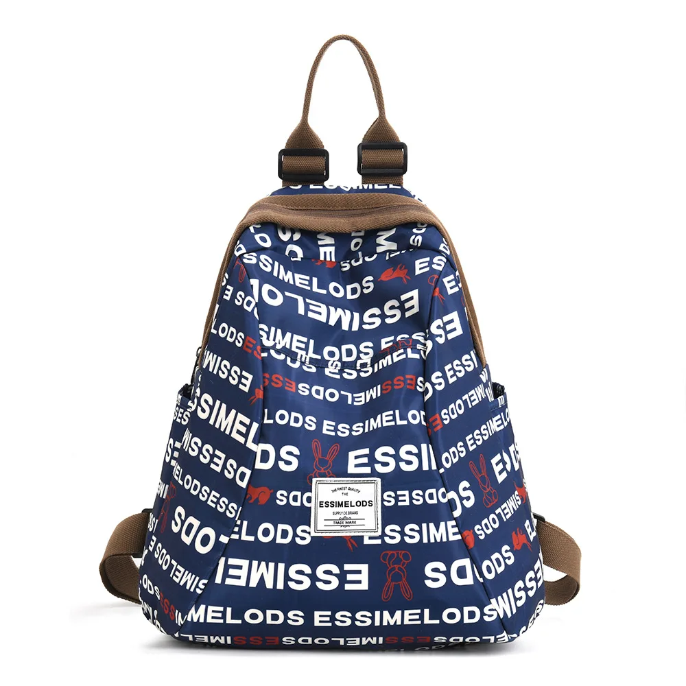 Große Kapazität Mode lässig vielseitiger Damen rucksack Damen Retro Trend Student leichter koreanischer Rucksack