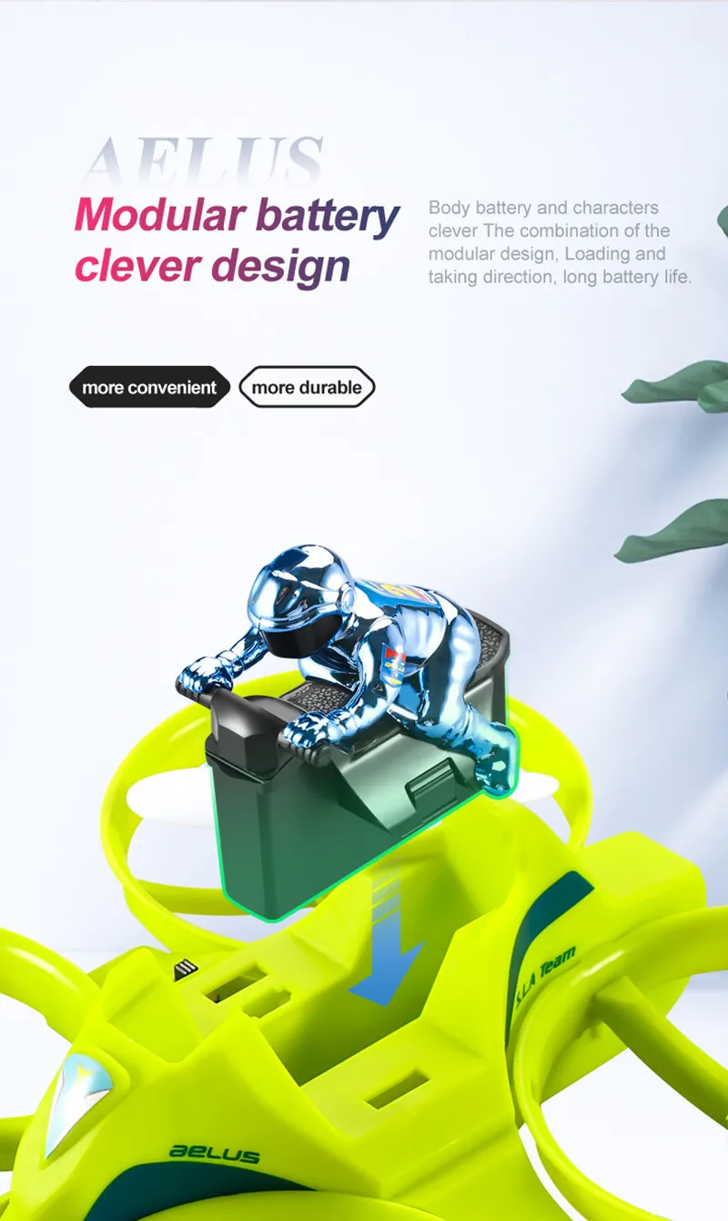 V24 V004 Water Land Air Flight Waterproof RC Drone Hovercraft Boat Spare Parts 3.7V 1200mAh Battery/Propeller