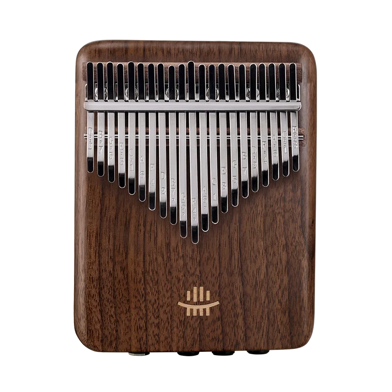 HLURU Electric Kalimba 17/21 Key Thumb Piano Built-In EQ Pickup Effects Kalimba Children Birthday Keyboard Music Instrument Gift