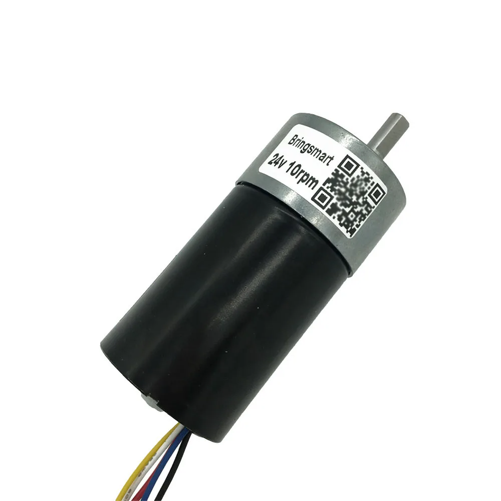 

BringSmart JGB37-3650 37mm Diameter Gear Box Micro Long Life High torque DC12V 24V Brushless Gear Motor Silent BLDC Geared Motor