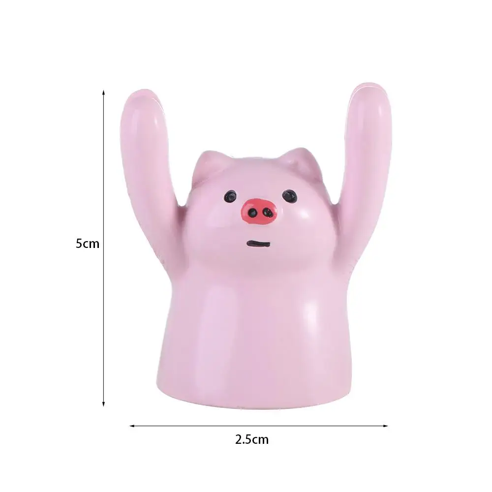 Kawaii Messege Desktop Memo Clip Holder Resin Panda Hand Raising Card Clip Animal Shaped Display Stand Photo Stander Clip Rome