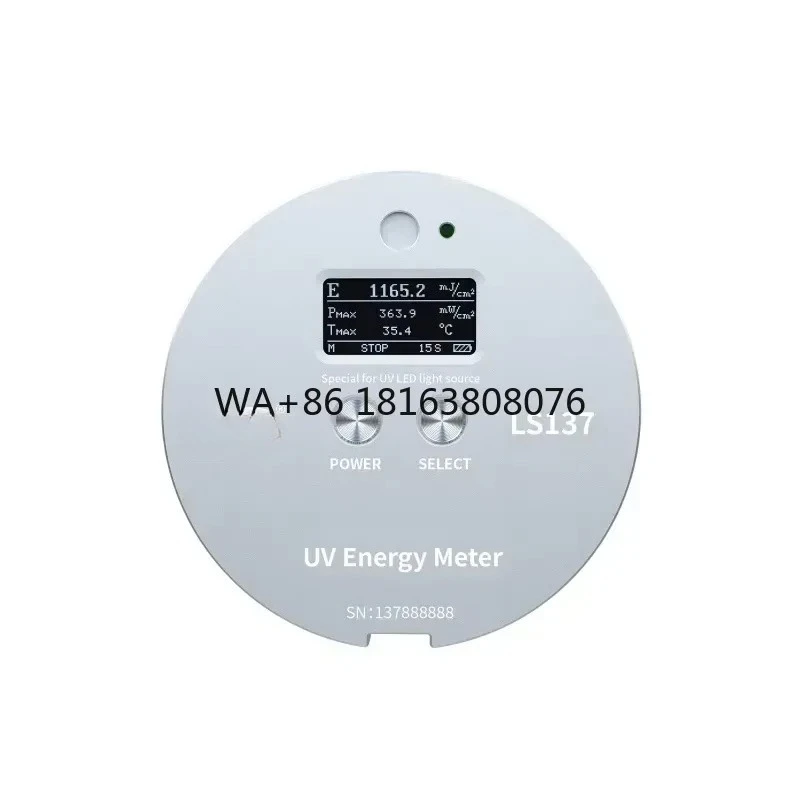 LS137 Energy Meter UV Radiation Meter Integrator Power Puck Radiometer Portable UV Energy Meter
