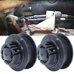 2X Bushing For Ford Transit Tourneo Gear Selector Loose Shifting Issue Fix Change Lever Cable linkage Both End Repair Kit 2006