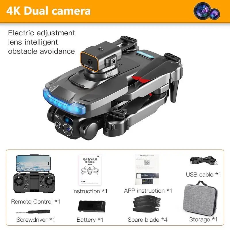 Go! P15 Drone 4K Professional Camera 8K GPS HD Aerial Photography Dual-Camera Omnidirectional Obstacle Avoidance Drone