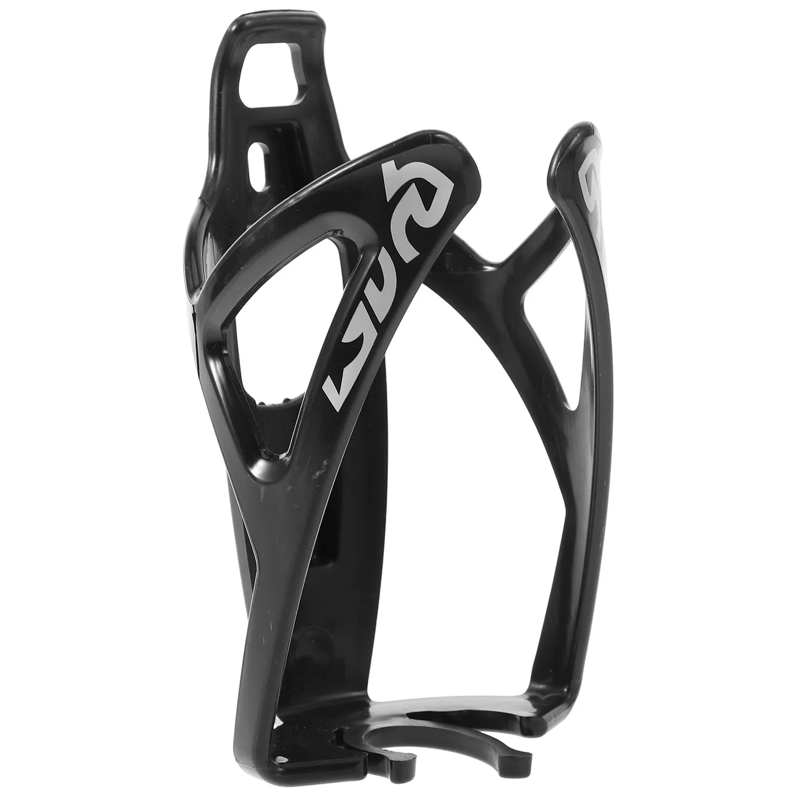 

1 set Black Bike Water Bottle Cage Durable PC Plastic For Mountain Bike Screw Wrench Simple Installation Anti Scratch Long Use