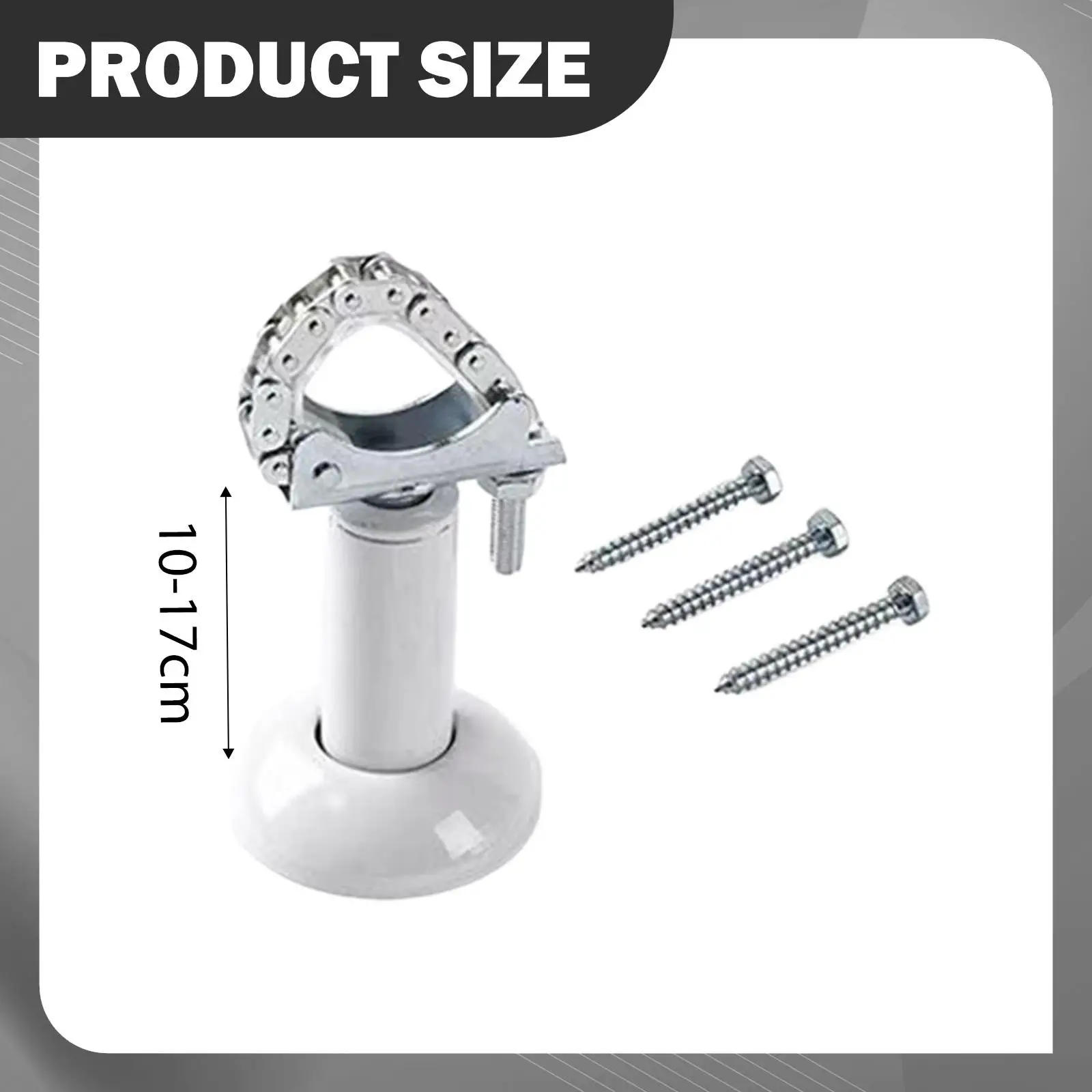 

2x Aluminum Radiator Floor Brackets,Adjustable Easy Installation Stand Racks for Indoor Living Room Bedroom